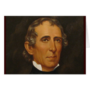 Cartão John Tyler 10th