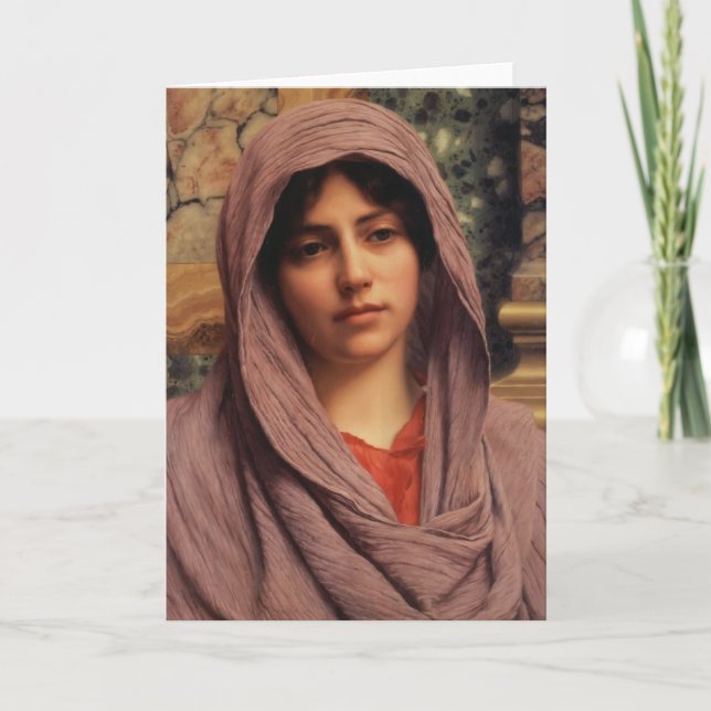 Cartão John William Godward- Lycinna (Frente)