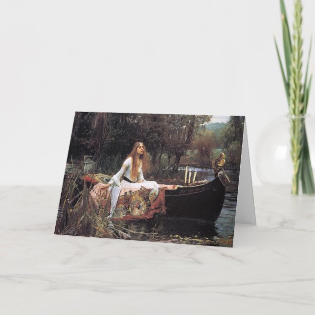 Cartão John William Waterhouse (Frente)