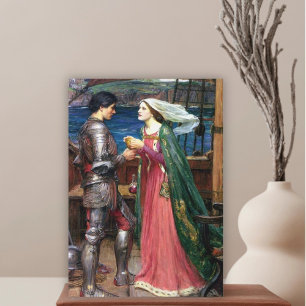 Cartão John William Waterhouse Tristão e Isolda