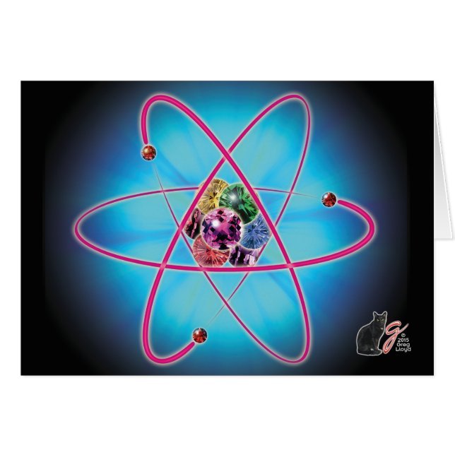 Cartão Joias Atômicas (Frente Horizontal)