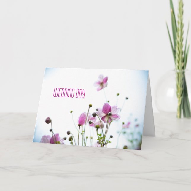 Cartão Joie de Vivre • Wedding Congratulation Card (Frente)