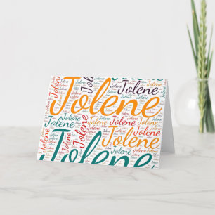 Cartão Jolene