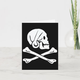 Cartão Jolly Roger Henry Cada Bandeira Pirata
