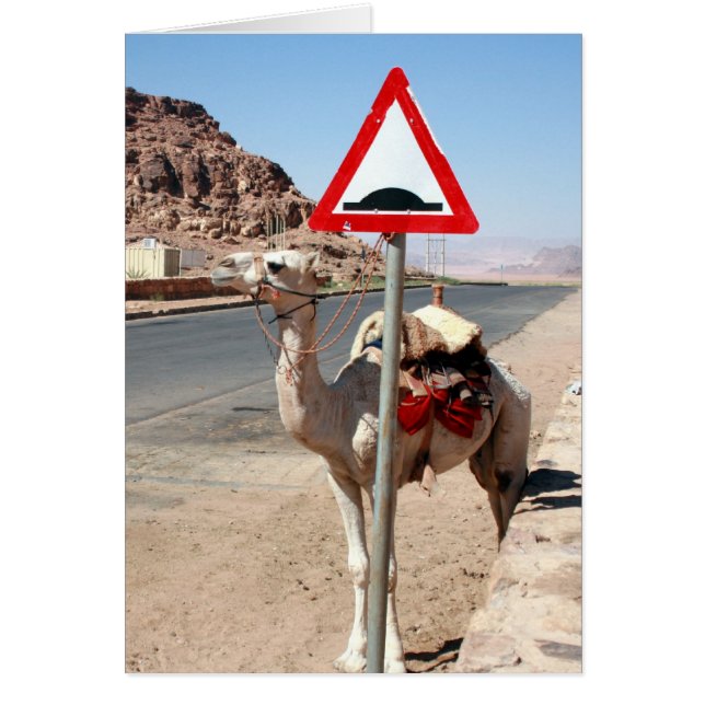 Cartão jordan camel stop (Frente)
