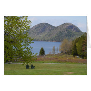 Cartão Jordan Pond, Parque Nacional Acadia