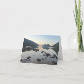 Cartão Jordon Pond/"As Bolhas" Saudação Vazio