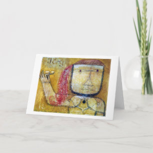 Cartão Jorg, Paul Klee