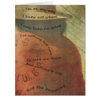 Cartão Jornada - "Estou a caminho"