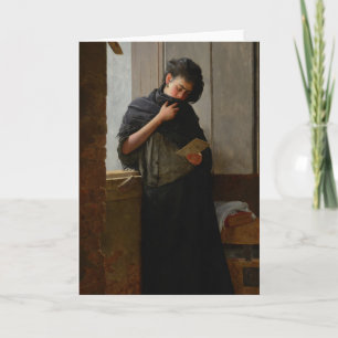 Cartão José Almeida Jr - Saudade (Longing) (1899)