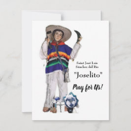 Cartão Joselito Sánchez del Rio