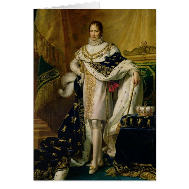 Cartão Joseph Bonaparte depois de 1808 (Frente)