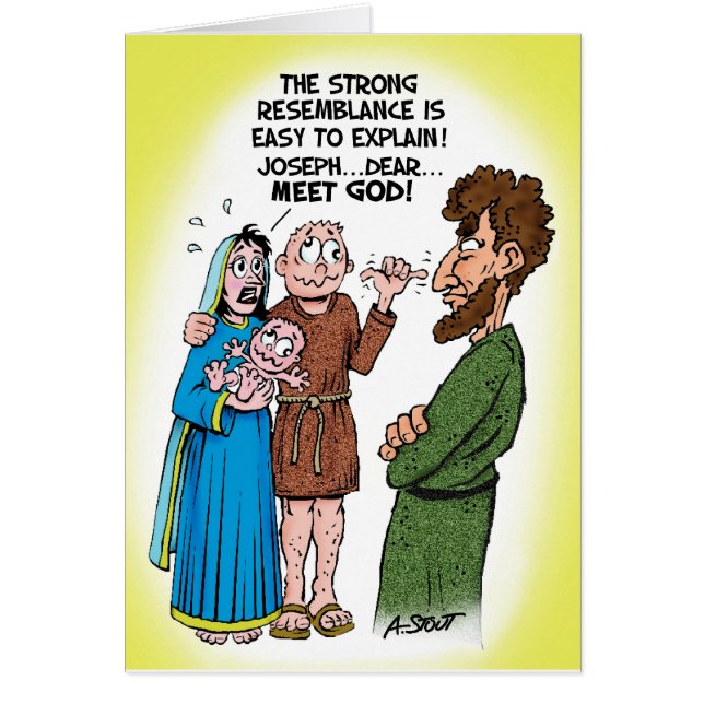 Cartão Joseph, conheça Deus! (Frente)