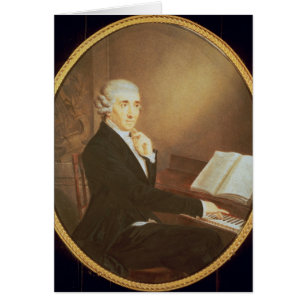 Cartão Joseph Haydn c.1795