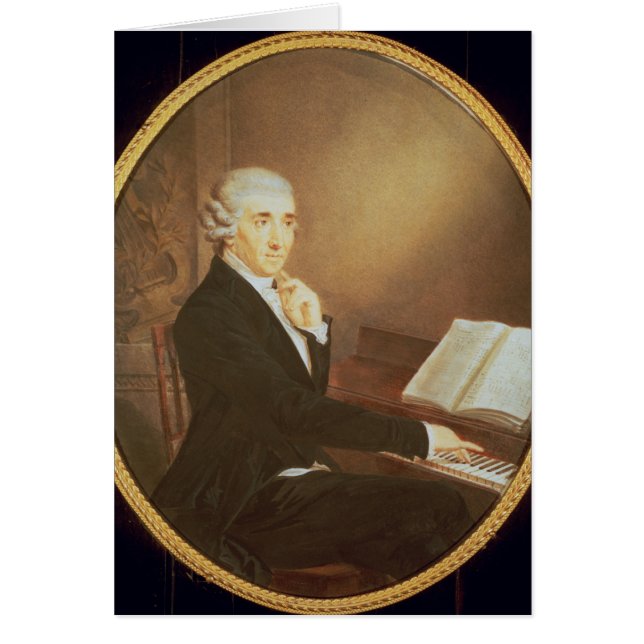 Cartão Joseph Haydn c.1795 (Frente)