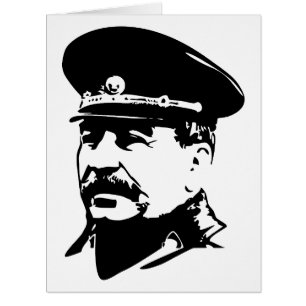 Cartão Joseph Stalin, URSS, CCCP, União Soviética, Comuni