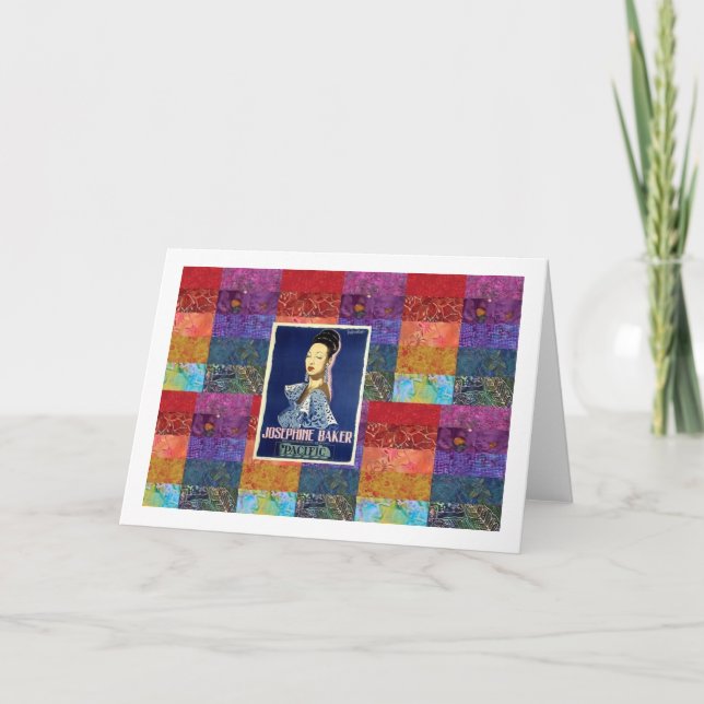 Cartão Josephine Baker (Frente)