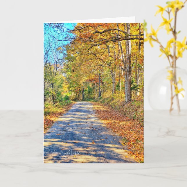 Cartão Journey Ahead (Flor Amarela)