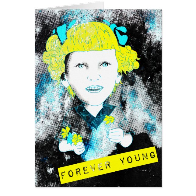 Cartão jovem para sempre (Frente)