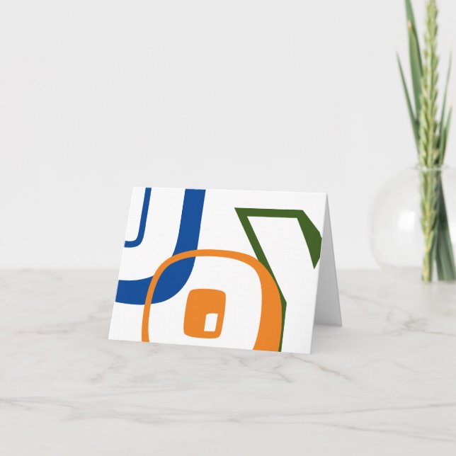 Cartão Joy Card (Frente)