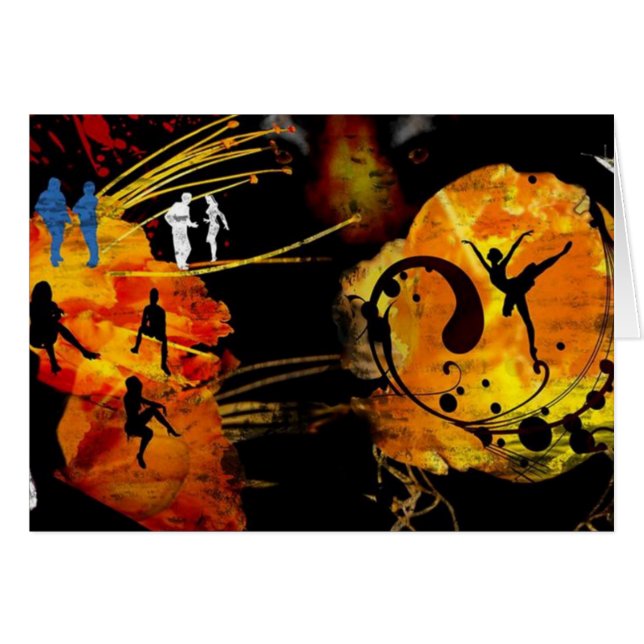 Cartão Joy - Dança da Vida (Frente Horizontal)