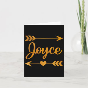 Cartão Joyce Personalizou Nome Engraçado Aniversário Pers