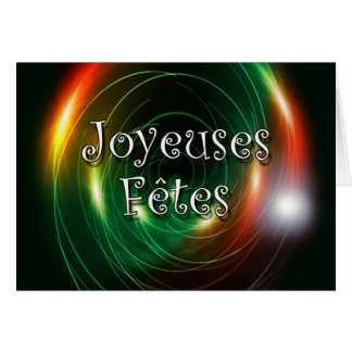 Cartão Joyeuses Fêtes