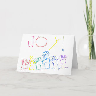 Cartão Joyful People Greeting Card