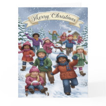 Joyful Winter Wonderland – Kids Merry Christmas