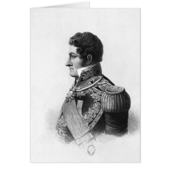 Cartão Juan Manuel de Rosas (Frente)