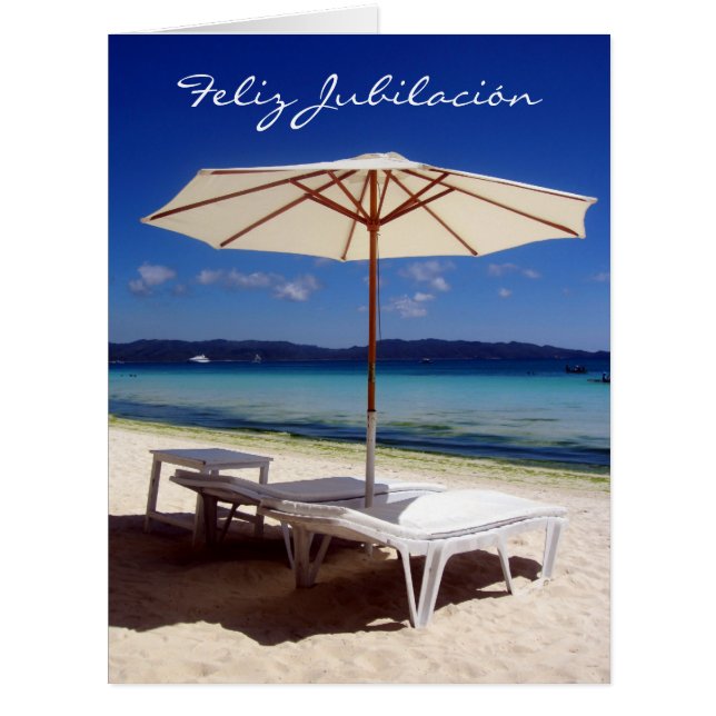 Cartão Jubilación grande (Frente)
