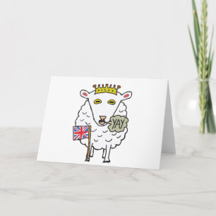 Cartão Jubilee Royal Sheep