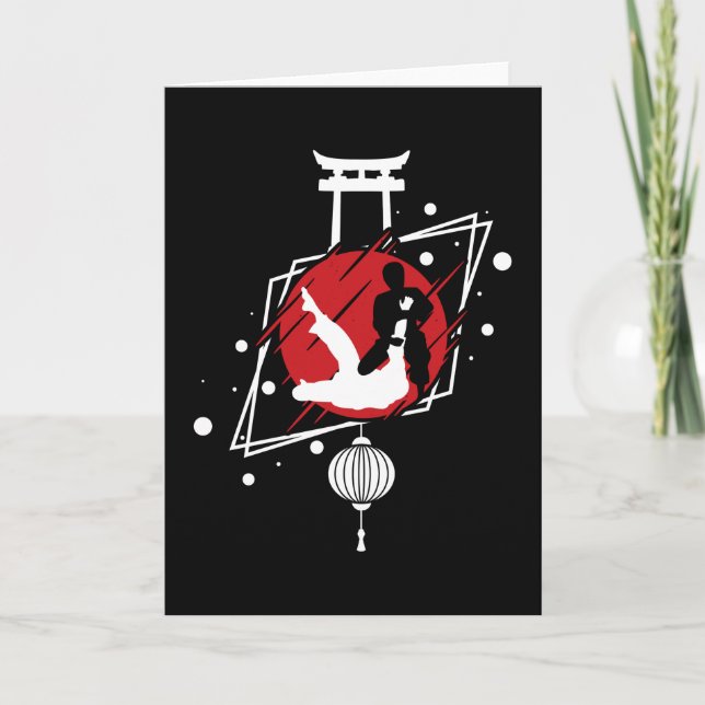 Cartão Judo Japan (Frente)