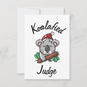 Cartão Juiz Koalafied Card