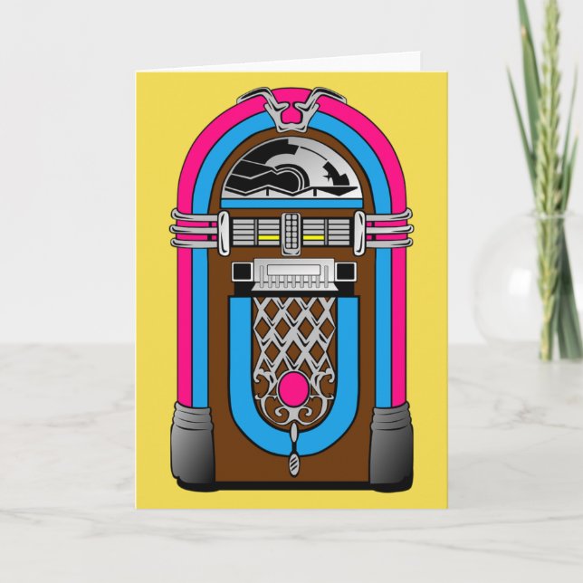 Cartão Jukebox Greeting Card (Frente)