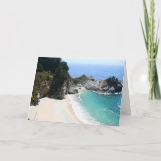 Cartão Julia Pfiefer State park waterfall