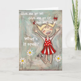 Cartão Jump for Joy - Mother's Day Card