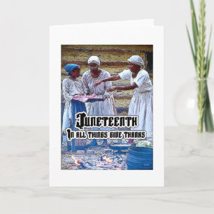 Cartão Juneteenth