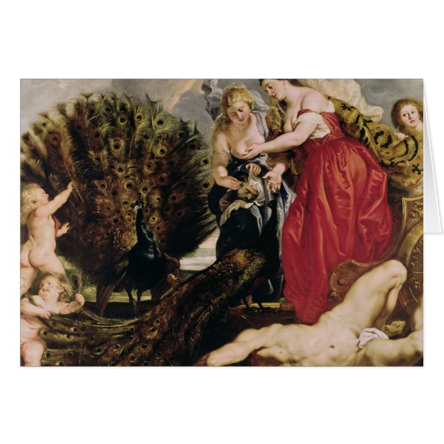 Cartão Juno e Argus, 1611 (Frente Horizontal)