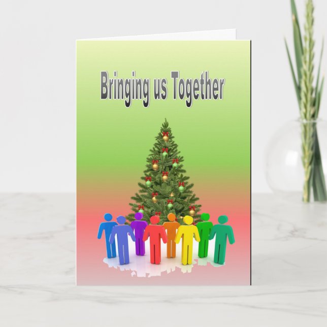 Cartão Juntando-nos (Frente)