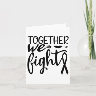 Cartão Juntos, combatemos a consciência dos sobreviventes