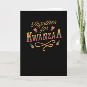 Cartão Juntos pelo Kwanzaa