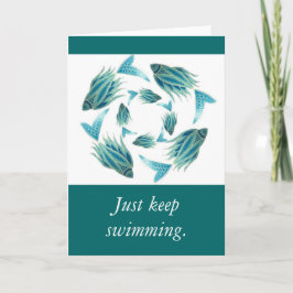 Cartão Just Keep Swimming Card