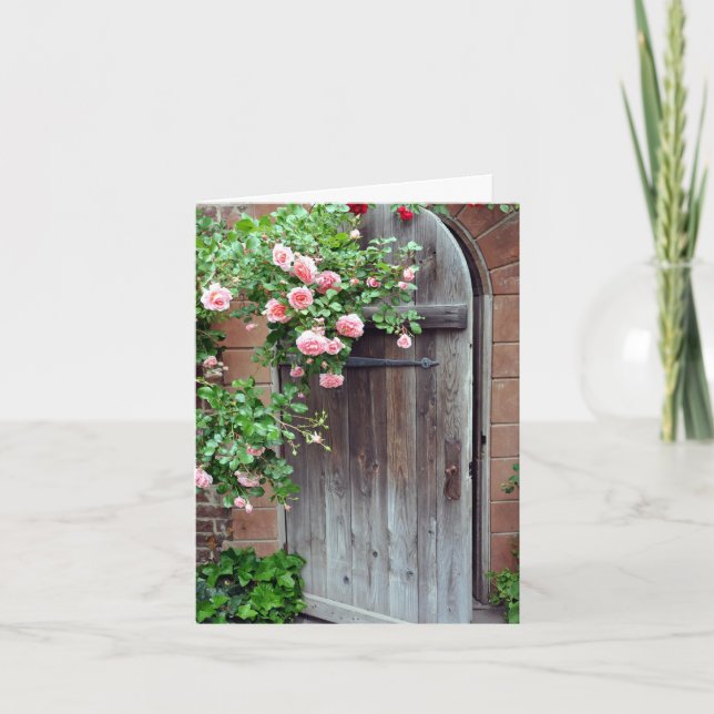 Cartão Just thinking of you (Frente)