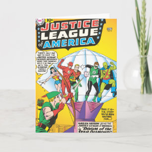 Cartão Justice League of America Issue #4 - May