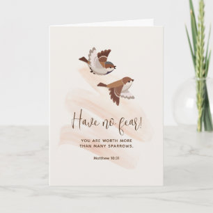 Cartão JW, Matthew 10:31   Saudação JW