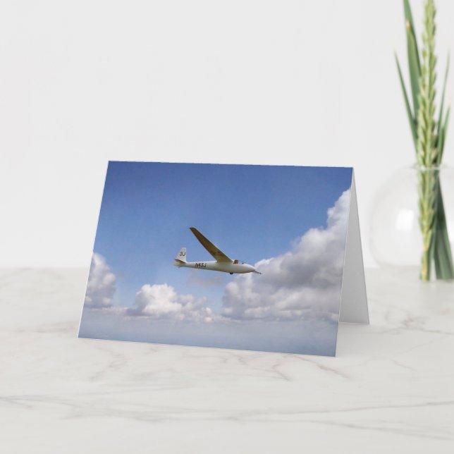 Cartão Ka-6 glider (Frente)