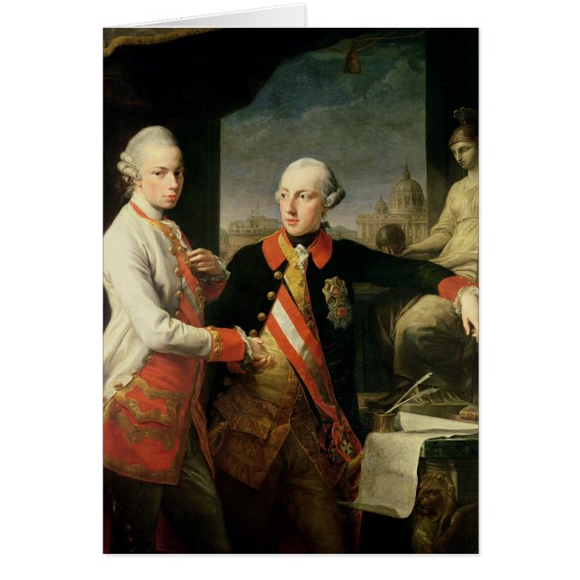 Cartão Kaiser Joseph II (Frente)