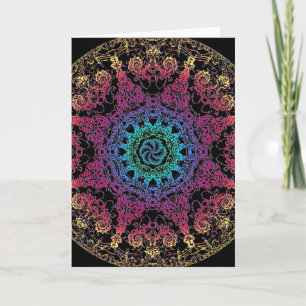 Cartão Kala Chakra Mandala