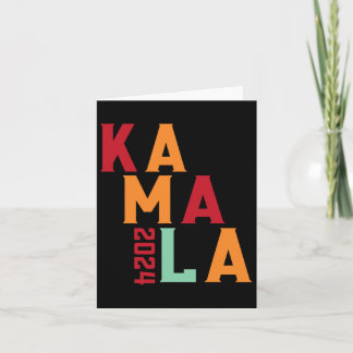 Cartão Kamala 2024 Eleição 2024